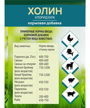 Agroalliance Fod additive choline chloride (vitamin B4) - Buy Online on GoSupps.com