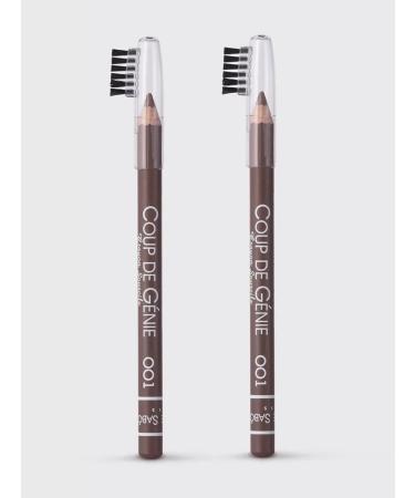 VIVIENNE SABO Coup de Genie eyebrow pencil tone 001 2 pcs