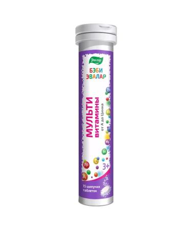 Evalar Baby multivitamins from A to Zn 15 pcs