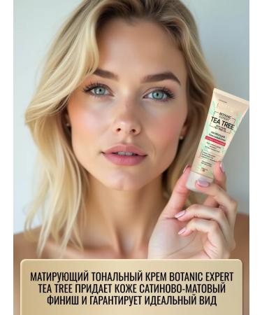 EVELINE Tonal cream 3B1 Botanic Expert matting tone 01 - Buy Online on GoSupps.com