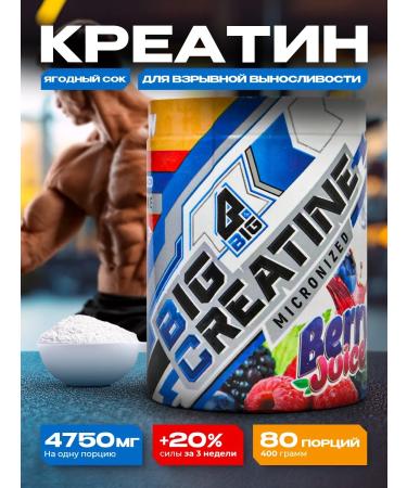 BIG Creatine monohydrate powder 400 grams