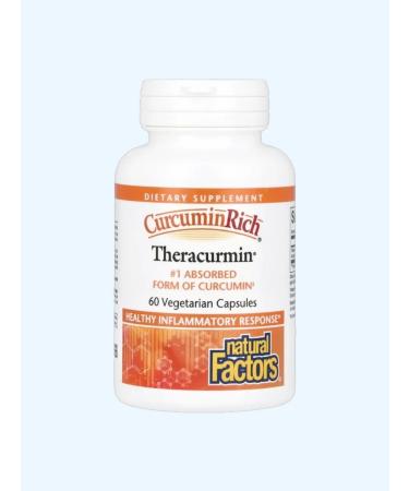 Natural Factors Kurkumin Theracurmin 30 mg 60 capsules - Buy Online on GoSupps.com