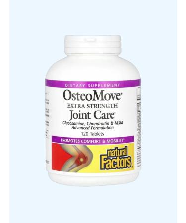 Natural Factors Complex for the joints Osteomove 120 tablets - Buy Online on GoSupps.com