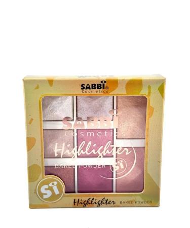 Facial Highlaiters Palette Sabbi No. 01 - Buy Online on GoSupps.com