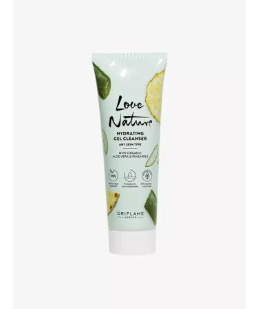 Oriflame Aloe Vera washing gel and pineapple Love Nature - Buy Online on GoSupps.com