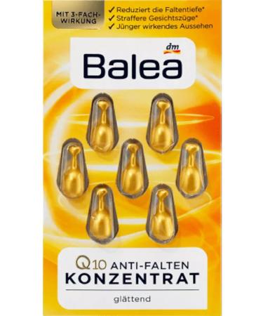 Balea A set of C10 facial serums against wrinkles 3pcs of 7 capsules - Buy Online on GoSupps.com