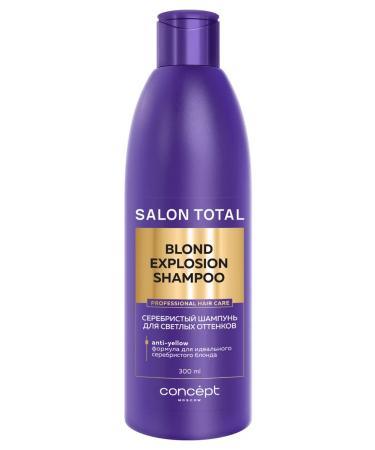 CONCEPT MOSCOW Tinted hair shampoo silver 300 ml - Buy Online on GoSupps.com