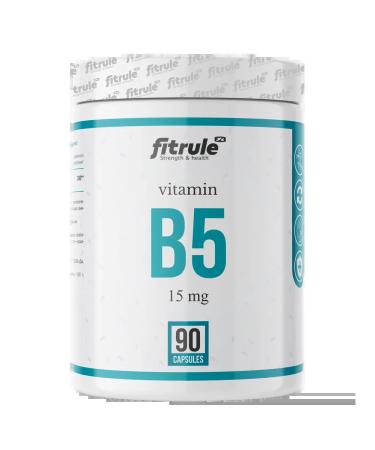 Fitrule Nutrition Fitrule vitamin B5 pantothenic acid 90 capsules