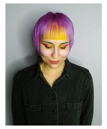 MERMAID PALETTE Violet tint hair balm #50 May Lilac - Buy Online on GoSupps.com