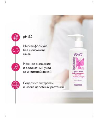EVO Intimate hygiene gel with lactic acid 200 ml - Buy Online on GoSupps.com