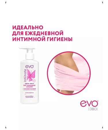 EVO Intimate hygiene gel with lactic acid 200 ml - Buy Online on GoSupps.com