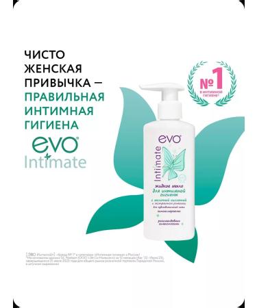 EVO Intimate hygiene gel with lactic acid 2 to 200 ml - Buy Online on GoSupps.com