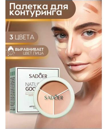 Alreard Classler for face cream corrector palette 3 in 1