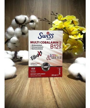 Swiss Vitamin B12 Multicobalamin - Buy Online on GoSupps.com
