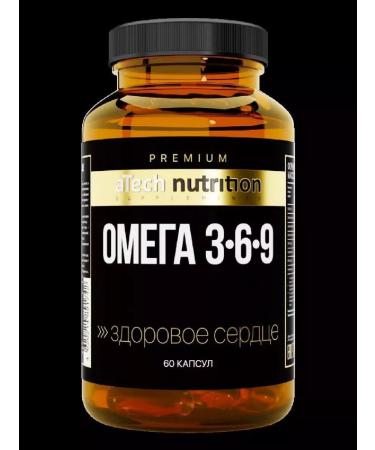 Healthy life ATech Nutrition Premium omega 3-6-9 60 pcs. Capsules MAS-1p