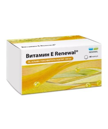 Healthy life Vitamin E Renewal 60 pcs. capsules weighing 330 mg-2pcs