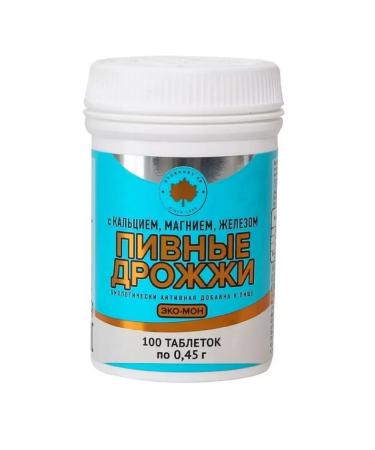 Healthy life Beer yeast eco-mono kalz magnes gland 100 pcs. tablet-2pcs