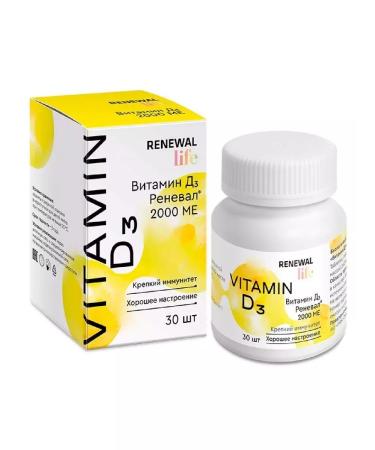 Healthy life Vitamin D3 RENOVEVEVA N30 table P 240mg BA-1pc