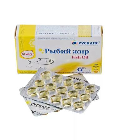 Healthy life Fish oil omegadeta 30 pcs. capsules weighing 500 mg-2pcs