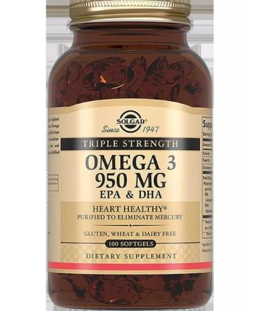 Healthy life Triple omega-3 950mg EPK and DGK N100 Caps-1pcs
