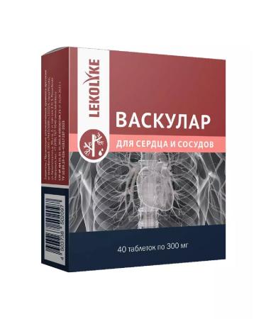 Healthy life Vascular for the heart and blood vessels 40 tab