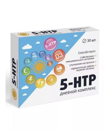Healthy life 5-HTP daily complex 5-hydroxitriptophane and vitamin-1pc