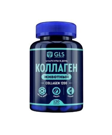 Healthy life GLS animal collagen 120 pcs. Capsules weighing 400 mg-1pcs