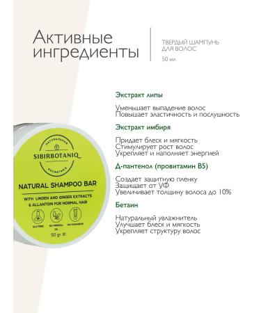 SIBIRBOTANIQ Road set of cosmetics with shampoo for normal hair - Buy Online on GoSupps.com