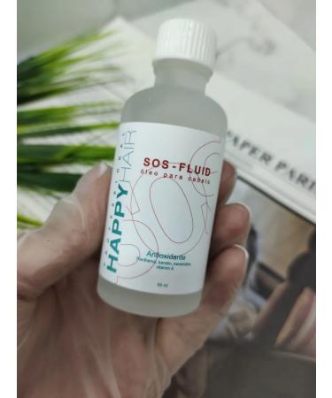 Happy Hair Oil with keratin and ceramides SOS FLUID 50 ml - Buy Online on GoSupps.com