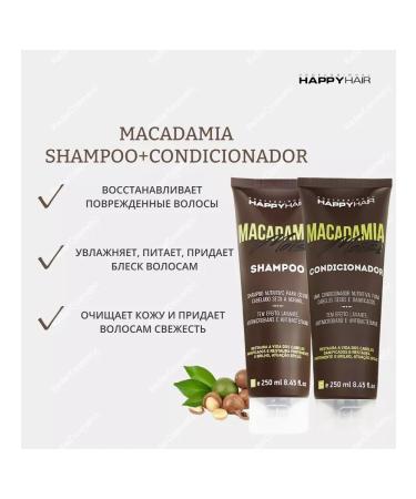 Happy Hair Hair set Macadamia moist shampoo+air conditioning - Buy Online on GoSupps.com