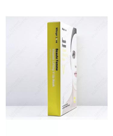 WHISPR LOVE Facial mask Beauta Vitamin Lifting V Mask 5pcs - Buy Online on GoSupps.com