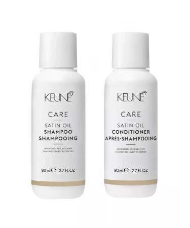 KEUNE Sitin Oil Hair Set of Satin Oil 80 ml