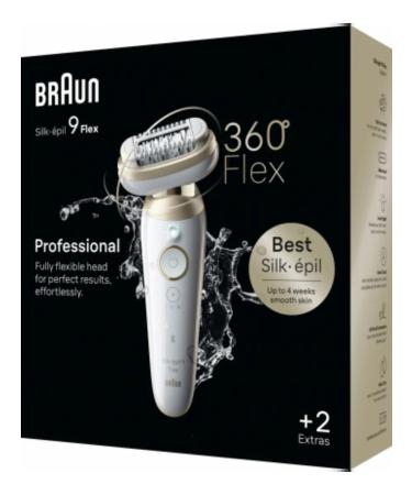 Braun Silk-Epil 9 Flex SES 9-011 3D Smart Touch Epiphanum - Buy Online on GoSupps.com