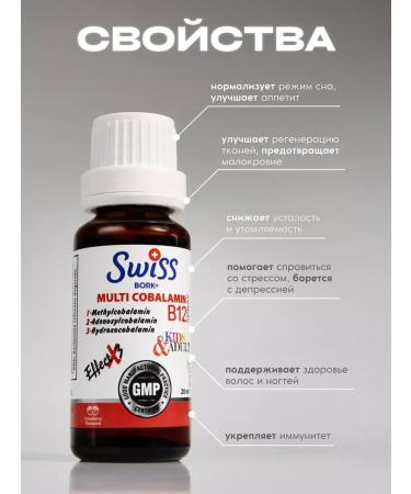Swiss bork Vitamin B12 methylcobalamin spray - Buy Online on GoSupps.com