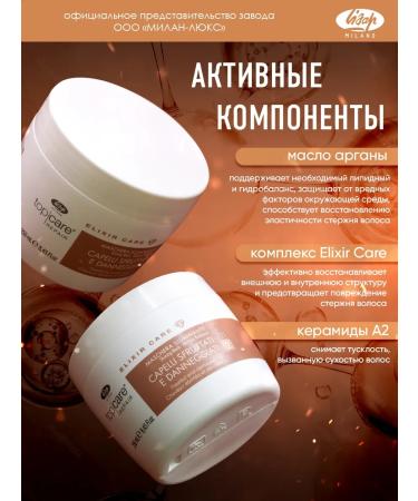 Lisap Elixir mask to restore and give a radiant shine - Buy Online on GoSupps.com