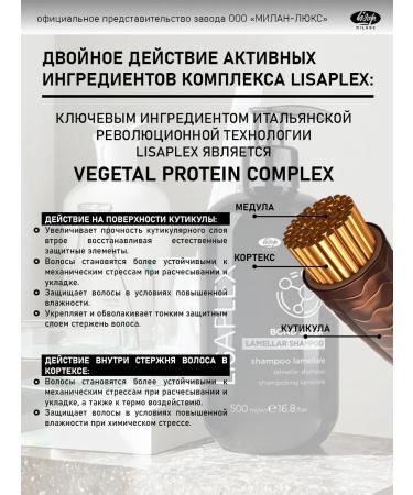 Restoring Lamellar shampoo with Lisaplex system - Buy Online on GoSupps.com
