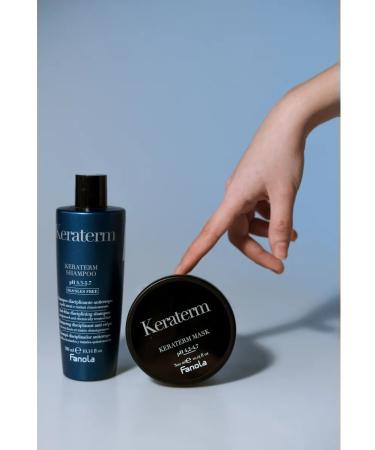 Fanola Smoothing mask for damaged hair Keraterm 300ml - Buy Online on GoSupps.com