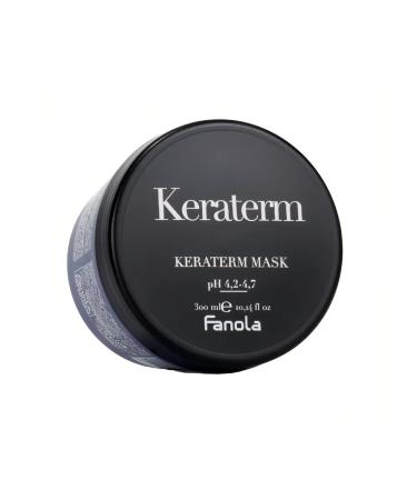 Fanola Smoothing mask for damaged hair Keraterm 300ml - Buy Online on GoSupps.com