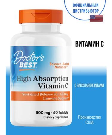 Doctor's Best Vitamin C Vitamin C Plus 500 Mg 60 pcs