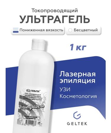 Geltek Conductive gel ultragel of reduced viscosity 1 liter