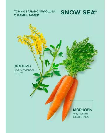 SNOW SEA Balancing tonic with kelp extract 200 ml - Buy Online on GoSupps.com