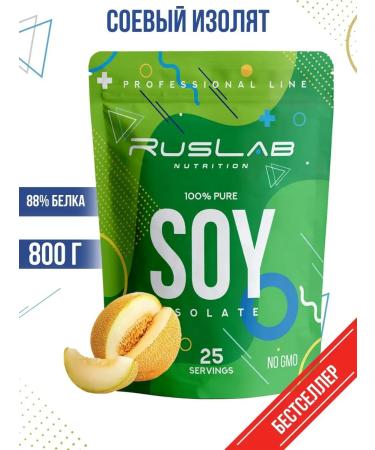 Ruslabnutrition Soy isolate (800 g) ripe melon - Buy Online on GoSupps.com