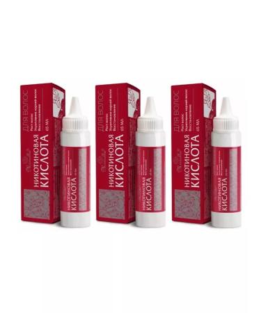 Health XL Nicotinic acid for hair 65ml - 3 pcs