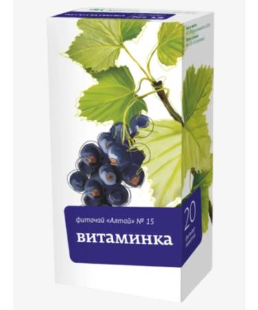 Altai cedar Phytochi Altai 15 Vitaminka 20 f p 4 units - Buy Online on GoSupps.com