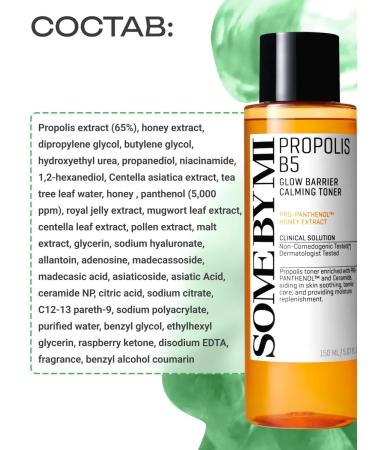 Some by mi Caling Toner for Facial with Vitamin B5 and Propolis - Buy Online on GoSupps.com