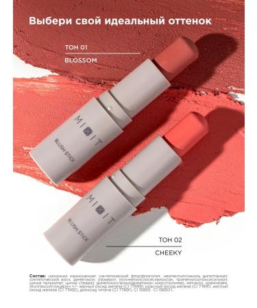 MIXIT Cream blossom in the face stick tone 02 Make Up - Buy Online on GoSupps.com