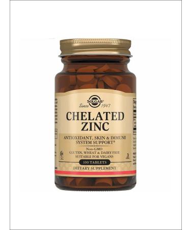 SOLGAR Helat zinc 22mg table No. 100