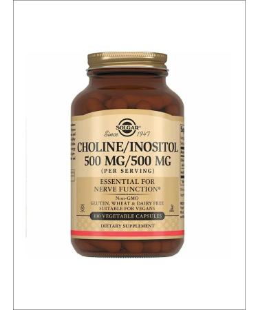Solgar Kholin Inositol Capsules No. 100