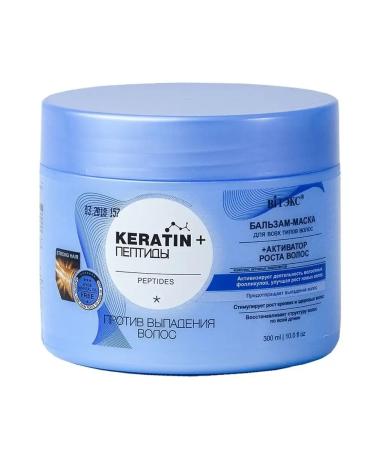 Vitex Balm-mask for hair against falling Keratin & Peptides