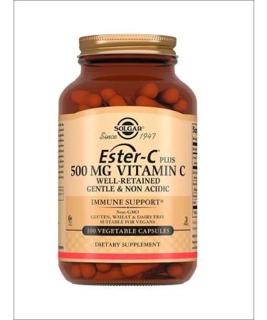 Solgar Esther-S Plus vitamin C 500 mg caps No. 100
